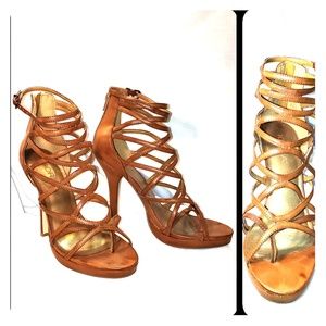 Caged Platform Sandal